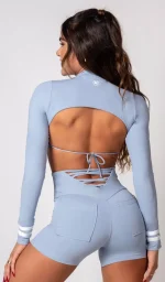 Pantaloncino Celeste - immagine 2