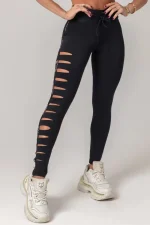 Leggings taglio laterale - immagine 2