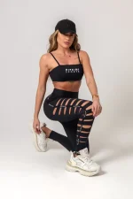 Leggings taglio laterale
