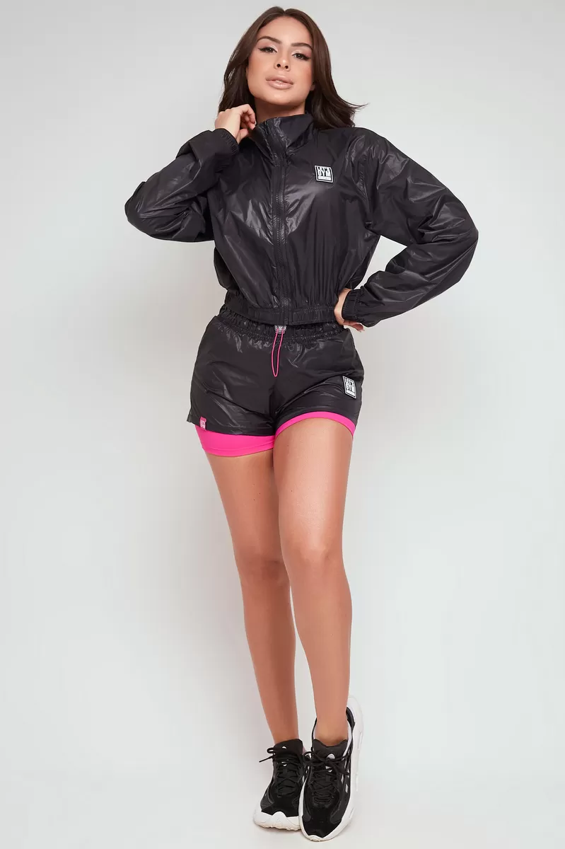 lets-gym-2322pt-short-hardy-preto-42878541 Shorts corsa - immagine 1